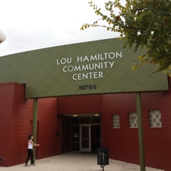 Lou Hamilton Community Center - Sign