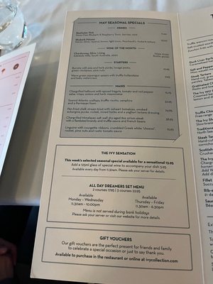 Menu photo 7 The Ivy Bath Brasserie Bath, BAS