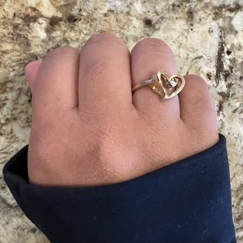 Blue Diamond Jeweler - 50 year old "Sweet 16" ring brought to life by Blue Diamond Jeweler - Jewelry Repair Near Me - Long Beach, California