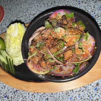 Piccalilli - Pork laab with mint salad droooool - Asian Fusion Near Me - Culver City, California