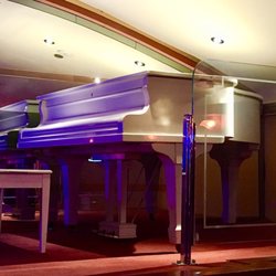 Hayden Orpheum Picture Palace - There's a white baby grand piano!!