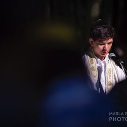 Marla Rutherford Photography - Bar Mitzvah ceremony in Golden Gate Canyon park near Boulder, Colorado.