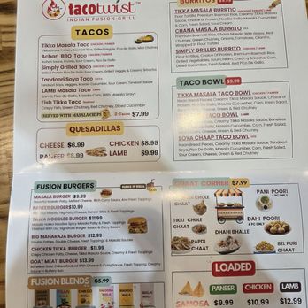 Naan Twist Taco Twist - Indian Near Me - Antelope, California