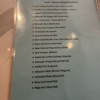 Kihon - Menu - Japanese Near Me - Long Beach, California
