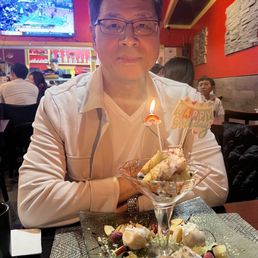 My brothers birthday dessert My brothers birthday dessert