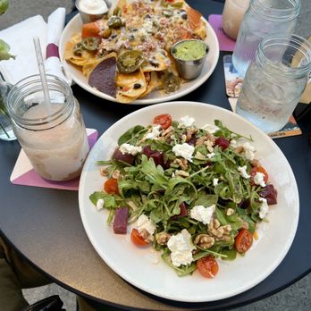 Woodbines - Beet Salad | Woodbines Nachos - Irish Near Me - Long Island City, New York