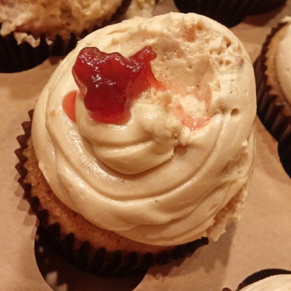 Maggie and Molly's Bakery - Peanut Butter & Jelly Cupcake - Bakeries Near Me - Denver, Colorado Maggie and Molly's Bakery - Peanut Butter & Jelly Cupcake - Bakeries Near Me - Denver, Colorado