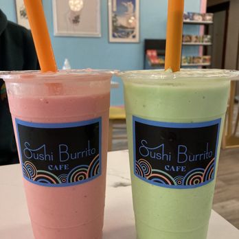 Sushi Burrito Cafe - Strawberry and Honeydew smoothies - Sushi Bars Near Me - Fargo, North Dakota Sushi Burrito Cafe - Strawberry and Honeydew smoothies - Sushi Bars Near Me - Fargo, North Dakota