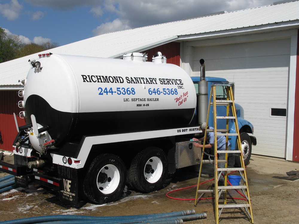 Slide of Richmond Sanitary Service