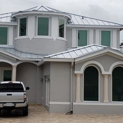 Roofer Mike Inc - Englert 1300 mill grade Galvalume standing seam metal roof