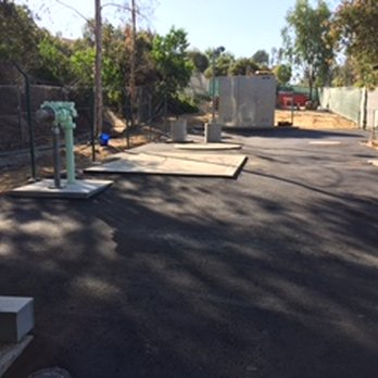 Kirk Paving - a paved driveway with a fire hydrant - Masonry/Concrete Near Me - Lakeside, California