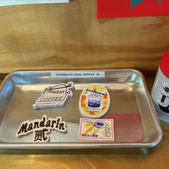 Mandarin 2 - Stickers. - Coffee & Tea Near Me - Pasadena, California Mandarin 2 - Stickers. - Coffee & Tea Near Me - Pasadena, California