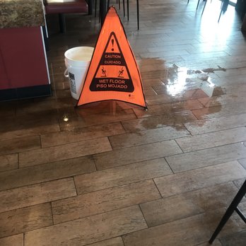 Panda Express - The roof is leaking...the corner you see is the start of the food buffet they serve from. - Chinese Near Me - Mishawaka, Indiana