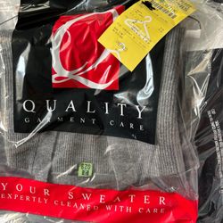Walnut Place Cleaners - Dry cleaned cardigan and blazer
