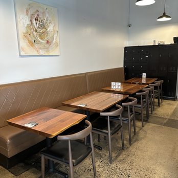Barista's Kitchen - Tables in the back. - Breakfast & Brunch Near Me - Yorba Linda, California