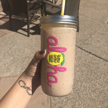 Wow Wow Hawaiian Lemonade - Ahwatukee - Cacao Lani- raw smoothie made with Housemade Almond Milk, Raw Coco Butter, Cacao, Maca, Banana, Dates, Vanilla- 20 oz. - Juice Bars & Smoothies Near Me - Phoenix, Arizona Wow Wow Hawaiian Lemonade - Ahwatukee - Cacao Lani- raw smoothie made with Housemade Almond Milk, Raw Coco Butter, Cacao, Maca, Banana, Dates, Vanilla- 20 oz. - Juice Bars & Smoothies Near Me - Phoenix, Arizona
