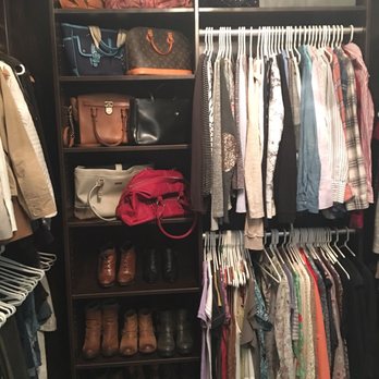 Closets by Design - Austin - My wife's purses are now organized. - Home Organization Near Me - Austin, Texas Closets by Design - Austin - My wife's purses are now organized. - Home Organization Near Me - Austin, Texas