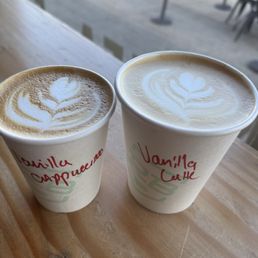 Cappuccino and Latte Cappuccino and Latte