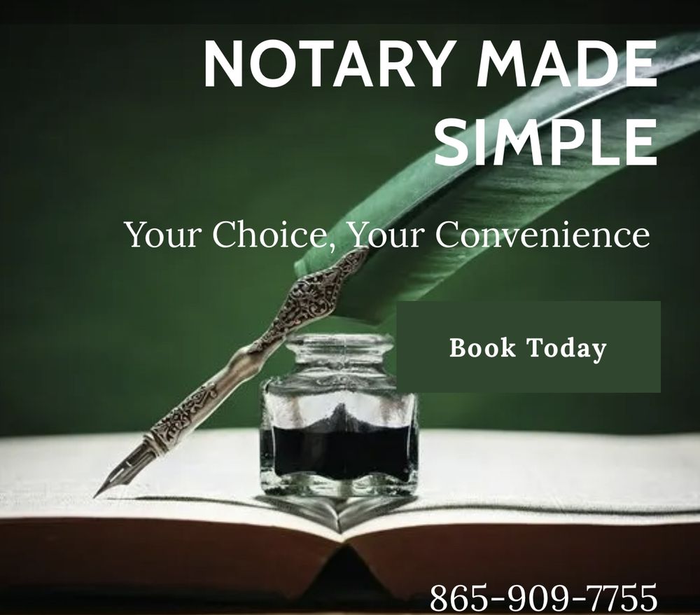 FEATHERS NOTARY Kingston, TN Yelp