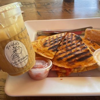 Frida's Cafe & Bakery - Chicken Quesadilla Panini & Ice Brewed Coffee - Bakeries Near Me - Largo, Florida Frida's Cafe & Bakery - Chicken Quesadilla Panini & Ice Brewed Coffee - Bakeries Near Me - Largo, Florida