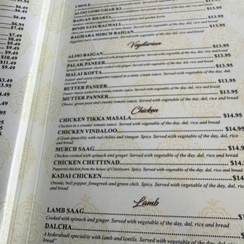 Chote Nawab - Menu - Indian Near Me - New York, New York Chote Nawab - Menu - Indian Near Me - New York, New York