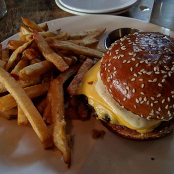 Longman & Eagle - Cheeseburger and fries - Gastropubs Near Me - Chicago, Illinois