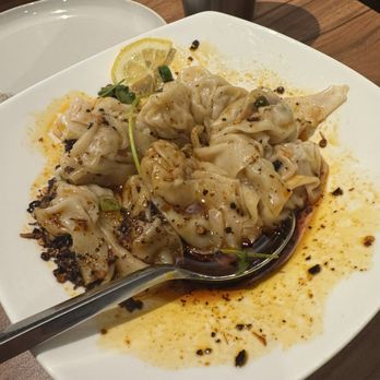 Blissful Noodle - Chili oil wontons - Noodles Near Me - Burlingame, California Blissful Noodle - Chili oil wontons - Noodles Near Me - Burlingame, California