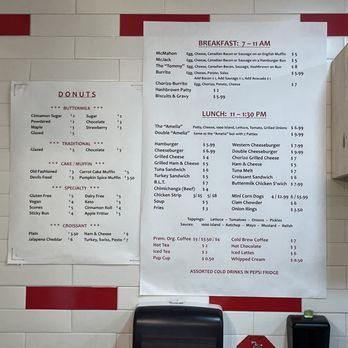 Amelia’s Donuts Bakery Cafe - Menu (3/23/24) - Donuts Near Me - Idyllwild, California