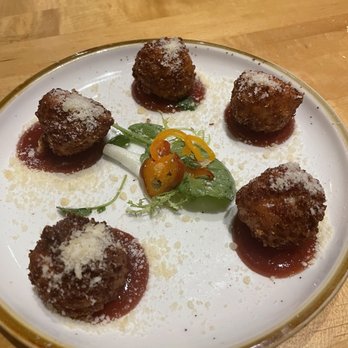 Doce Provisions - Queso Croquetas with Guava Sauce - New American Near Me - Miami, Florida