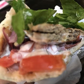 Troy Greek Cuisine - That's the amount of meat you get for the gyro. - Greek Near Me - Berkeley, California Troy Greek Cuisine - That's the amount of meat you get for the gyro. - Greek Near Me - Berkeley, California