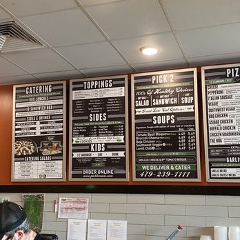Pickleman's Gourmet Cafe - Menu - Salad Near Me - Rogers, Arkansas Pickleman's Gourmet Cafe - Menu - Salad Near Me - Rogers, Arkansas