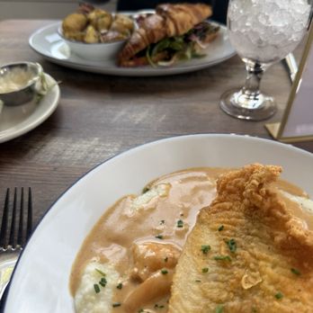 Le Petit Marché - Fish and grits. - Breakfast & Brunch Near Me - Atlanta, Georgia Le Petit Marché - Fish and grits. - Breakfast & Brunch Near Me - Atlanta, Georgia