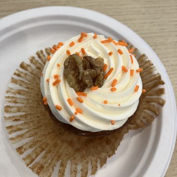 Just Baked - Carrot cake cupcake - Desserts Near Me - Southfield, Michigan Just Baked - Carrot cake cupcake - Desserts Near Me - Southfield, Michigan