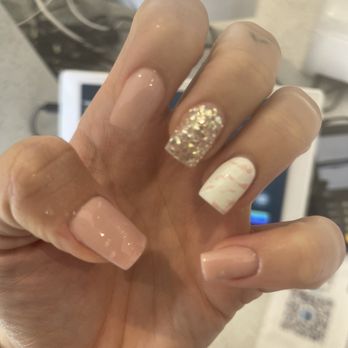 Retention Nails & Spa - what i got after i told him to attempt the marble again with gel polish because it's easier - Nail Salons Near Me - Charlotte, North Carolina Retention Nails & Spa - what i got after i told him to attempt the marble again with gel polish because it's easier - Nail Salons Near Me - Charlotte, North Carolina