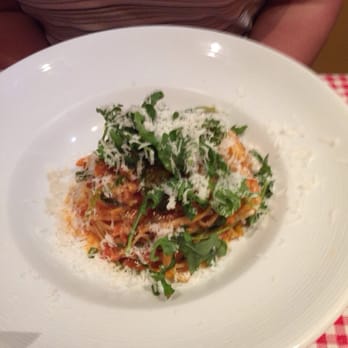 Arancino - Linguini with shrimp and arugula - Italian Near Me - Honolulu, Hawaii Arancino - Linguini with shrimp and arugula - Italian Near Me - Honolulu, Hawaii
