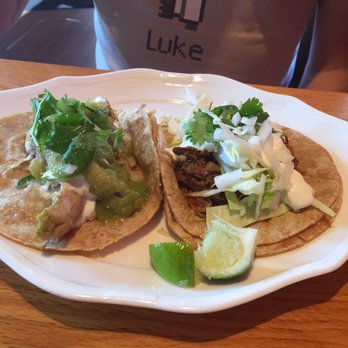 Canteen - Green Chile Chicken Taco and Barbacoa Brisket Taco - Tacos Near Me - Madison, Wisconsin Canteen - Green Chile Chicken Taco and Barbacoa Brisket Taco - Tacos Near Me - Madison, Wisconsin