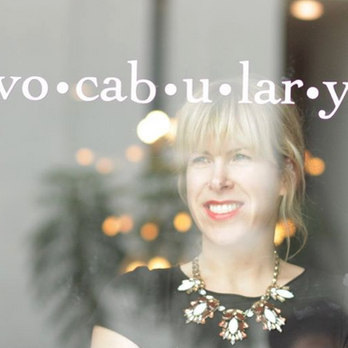 Vocabulary - owner, cecelia church in a vocabulary statement necklace - Accessories Near Me - San Diego, California Vocabulary - owner, cecelia church in a vocabulary statement necklace - Accessories Near Me - San Diego, California