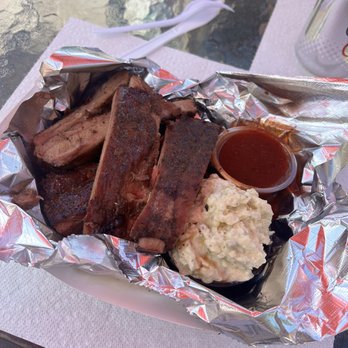 Bbq Shak - Ribs & tater salad. - Barbeque Near Me - New Hampton, New Hampshire Bbq Shak - Ribs & tater salad. - Barbeque Near Me - New Hampton, New Hampshire