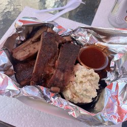 Bbq Shak - Ribs & tater salad.