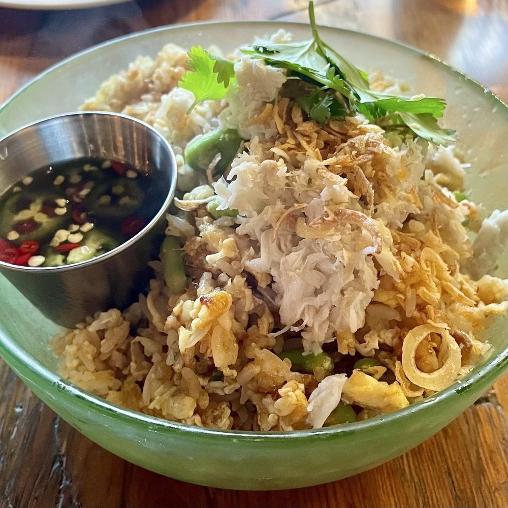Shōjō Cambridge - Crab fried rice - Asian Fusion Near Me - Cambridge, Massachusetts Shōjō Cambridge - Crab fried rice - Asian Fusion Near Me - Cambridge, Massachusetts