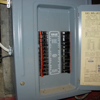Richey Home Inspections - This is a Federal Pacific Stab Lok electrical panel that is known for having problems and possibly causing fires. - Home Inspectors Near Me Richey Home Inspections - This is a Federal Pacific Stab Lok electrical panel that is known for having problems and possibly causing fires. - Home Inspectors Near Me