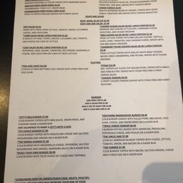 Menu Menu
