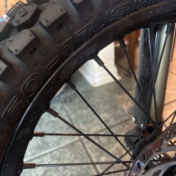Powersports St. Augustine - Horrible tire job - Motorcycle Dealers Near Me - St. Augustine, Florida