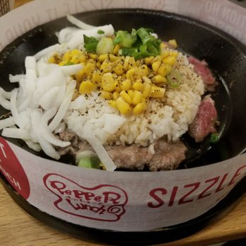 Pepper Lunch - Classic beef with onions add-on - Teppanyaki Near Me - Irvine, California