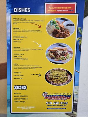 Menu photo 3 El Arepaso Venezuelan Cafe Tulsa, OK Menu photo 3 El Arepaso Venezuelan Cafe Tulsa, OK