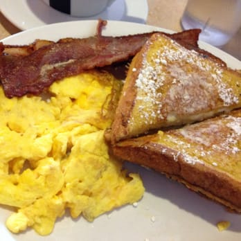 Cafe Cup - the combo with stuffed french toast - Breakfast & Brunch Near Me - Huntington Beach, California
