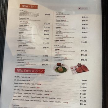 Annalakshmi Greensboro - Menu - Indian Near Me - High Point, North Carolina