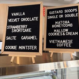 Ice cream and custard flavors Ice cream and custard flavors