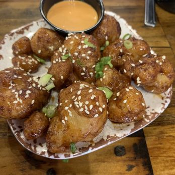 Sauced BBQ & Spirits - Sticky cauliflower bites - Barbeque Near Me - Irvine, California Sauced BBQ & Spirits - Sticky cauliflower bites - Barbeque Near Me - Irvine, California