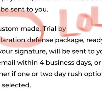 Ticket Ninja - It's such a lie, not custom made AT ALL. Might actually hurt you in your case. - Traffic Ticketing Law Near Me - Calabasas, California